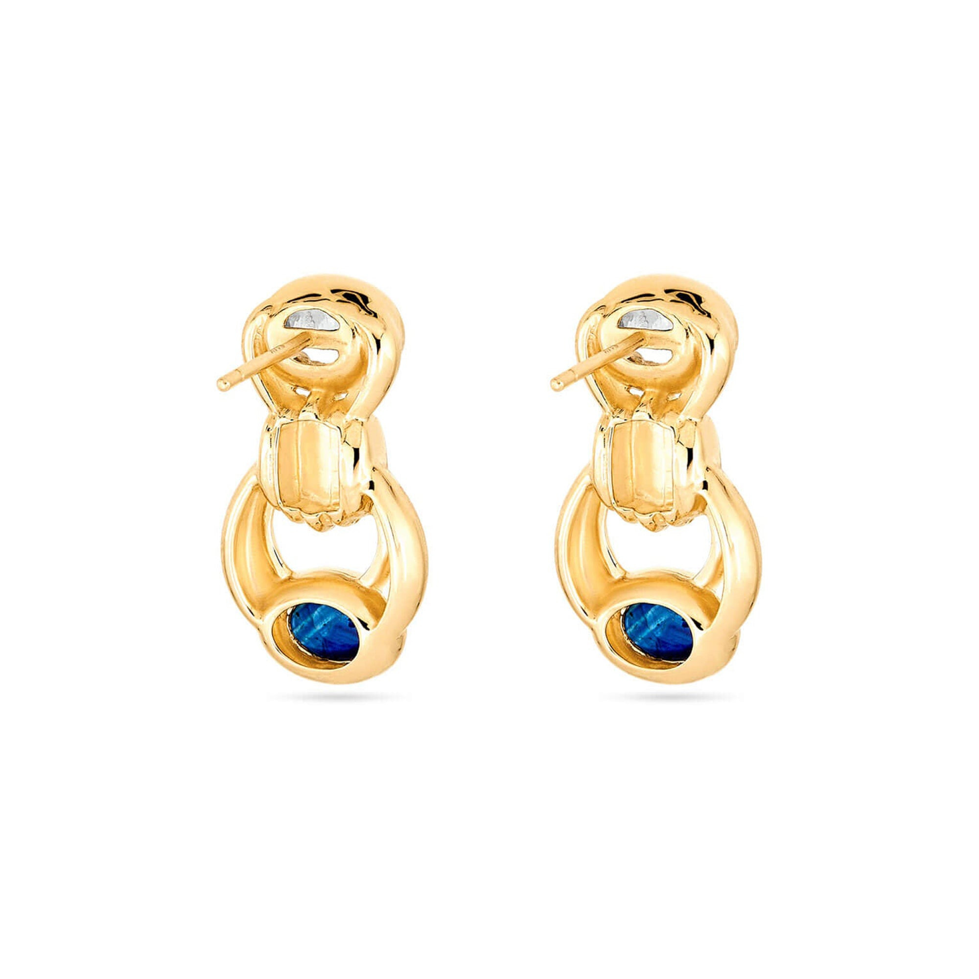 Le Bleu Bijoux Door Knocker Earrings - 5
