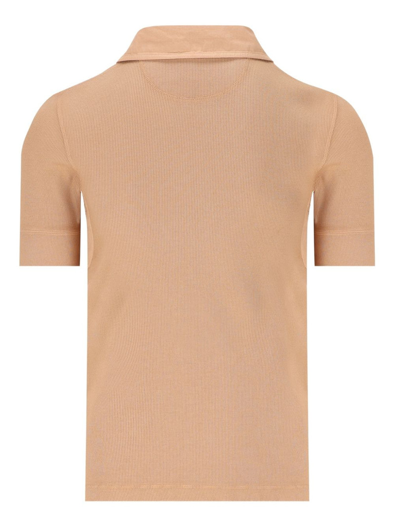 GUCCI logo-embroidered polo shirt outlook