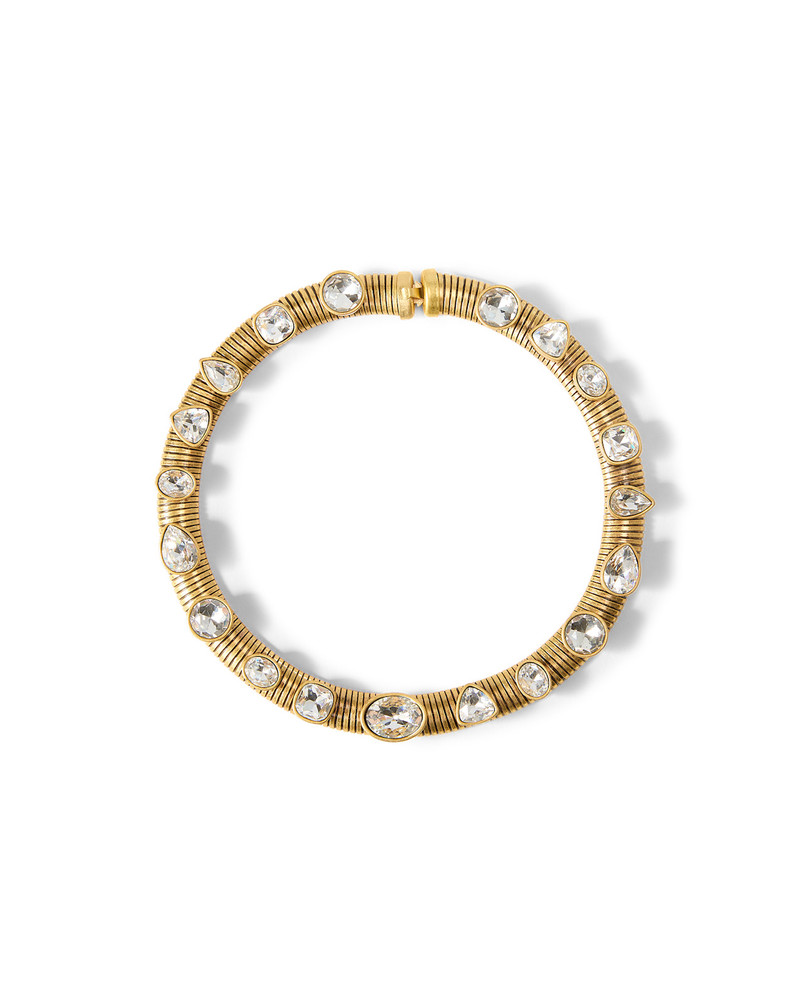 CRYSTAL TUBOGAS COLLAR NECKLACE 7