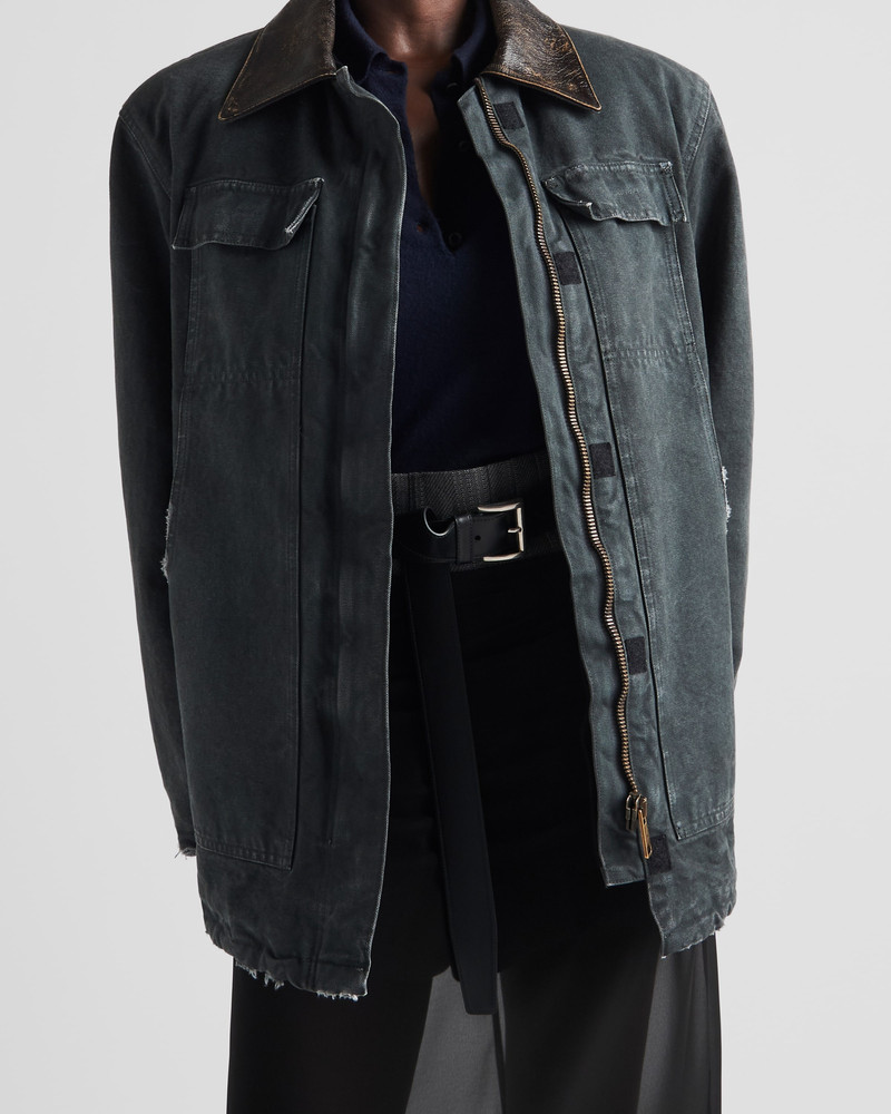 Canvas trucker jacket 6