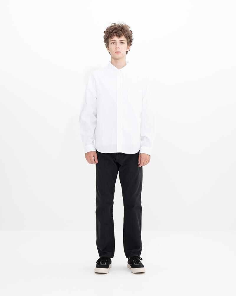 B.D. SHIRT L/S OX WHITE - 3