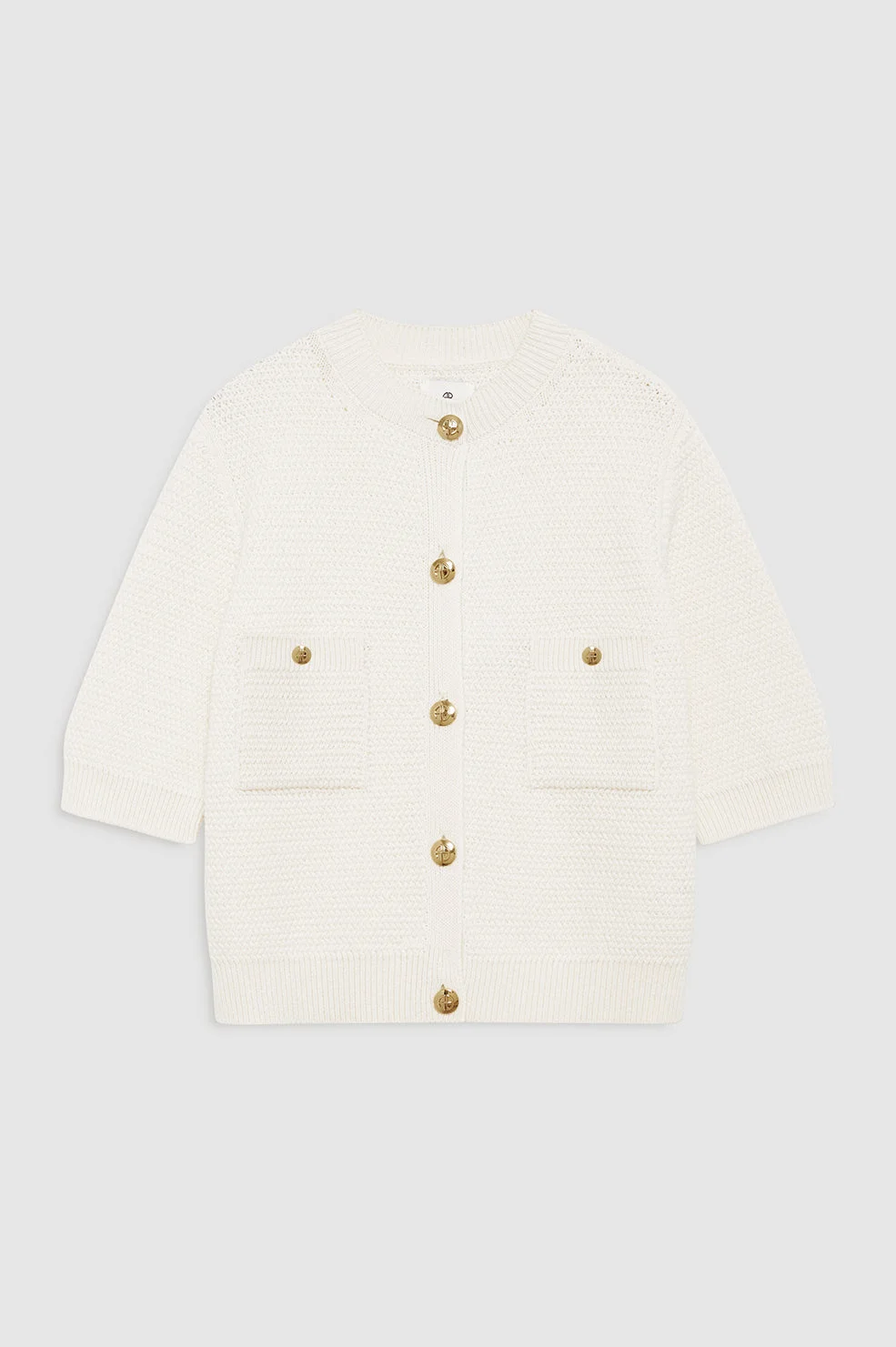 Christa Cardigan - Ivory - 1