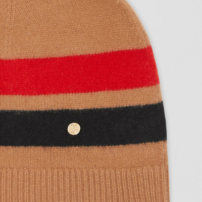 Burberry Monogram Motif Merino Wool Cashmere Beanie outlook