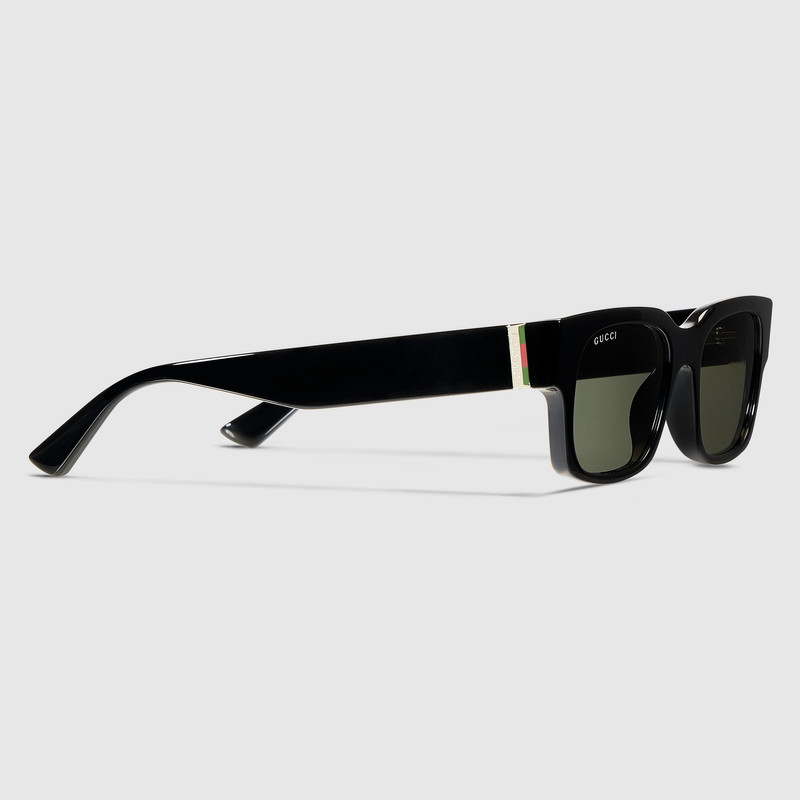 GUCCI Rectangular frame sunglasses outlook
