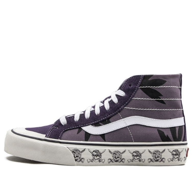 Vans SK8-Hi 138 Decon SF 'SUMMER LEAF BLACK PLUM' VN0A3MV1VSD - 1