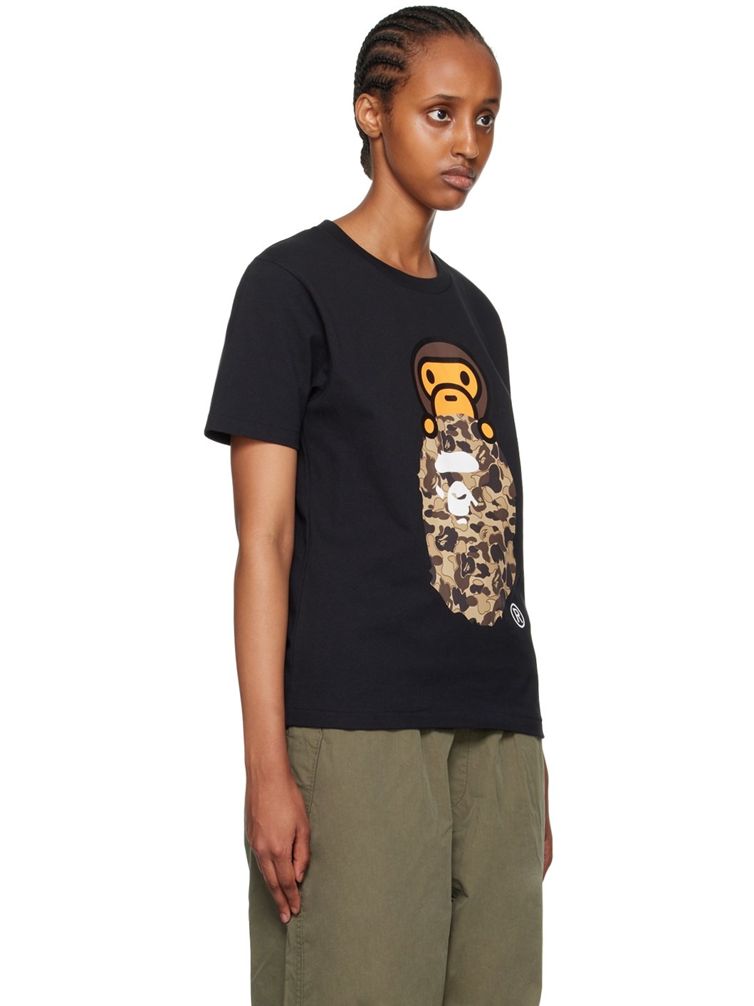 Black Milo On Ape Head T-Shirt - 2