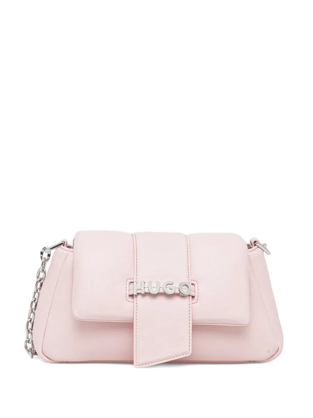 quilted chain-strap shoulder bag - 1