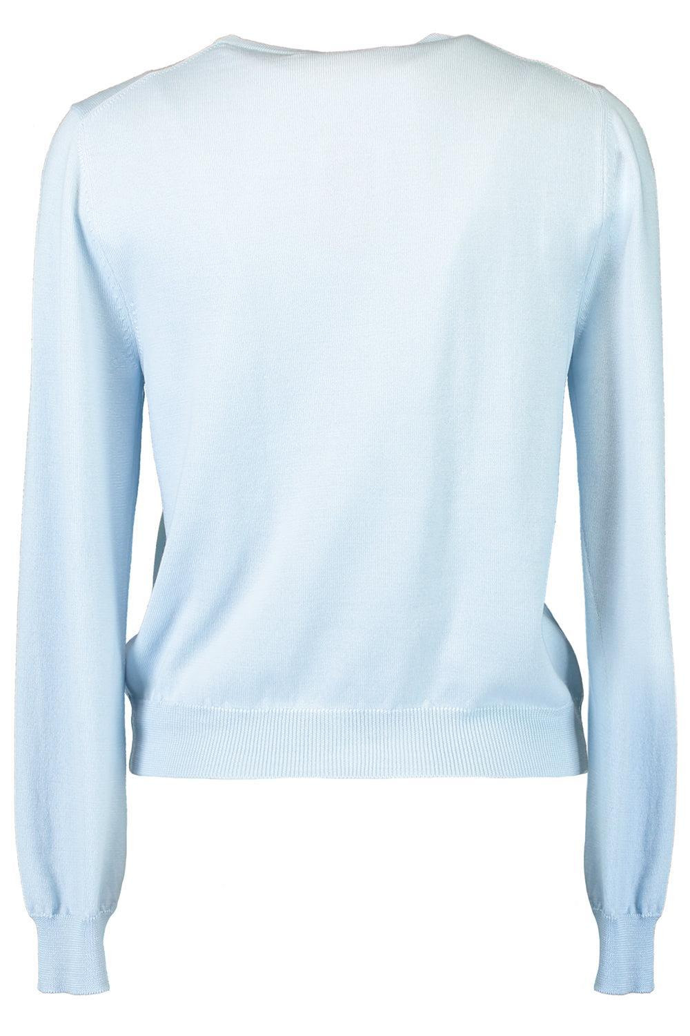 Tonal Peony Embroidered Cardigan - 7