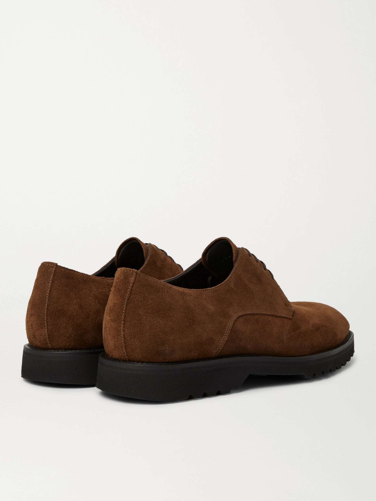 Kensington Suede Derby Shoes - 5