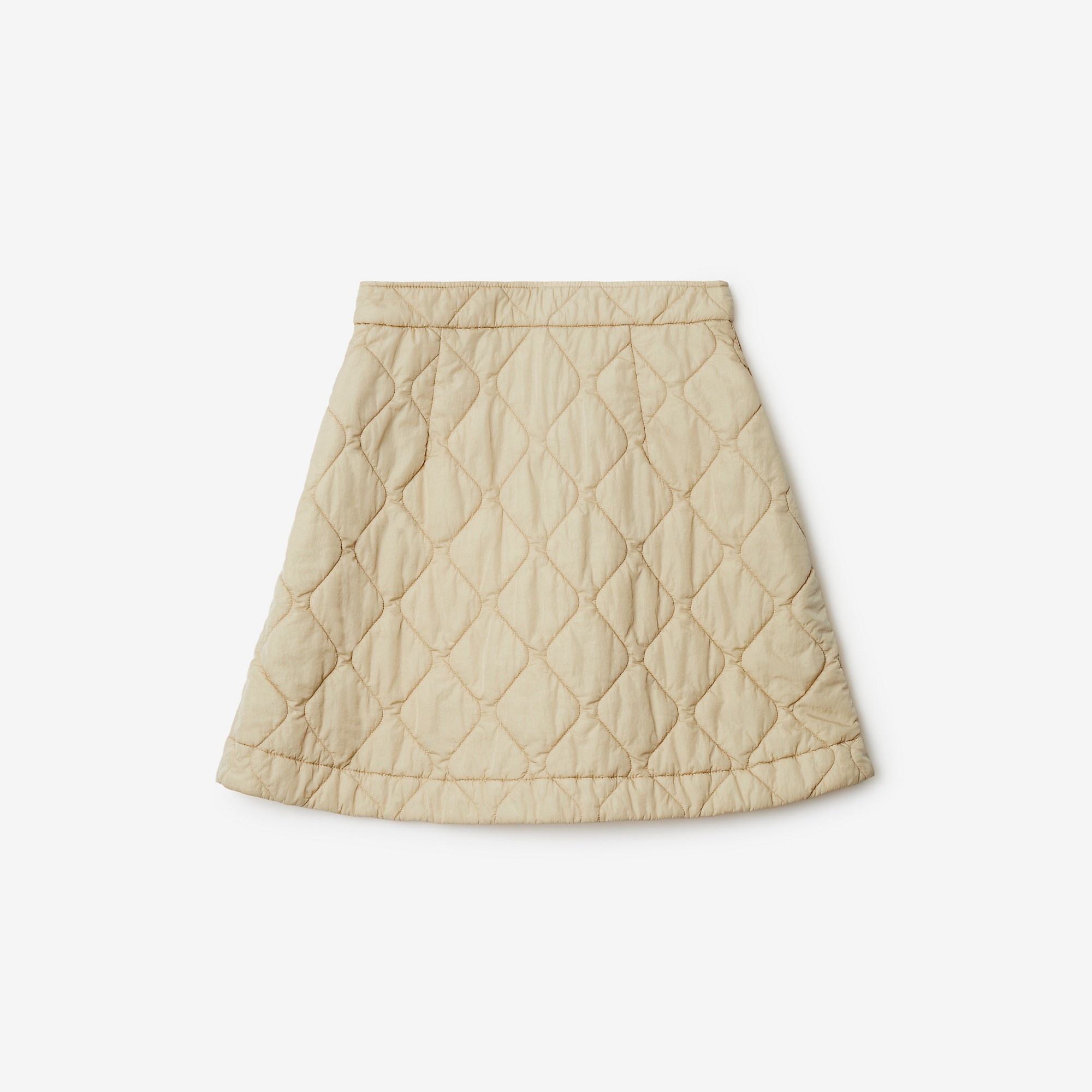 Quilted Nylon Mini Skirt - 5