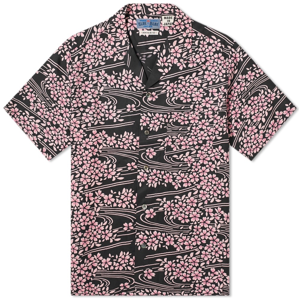 Blue Blue Japan Yamazakura & Ryusui Vacation Shirt - 1