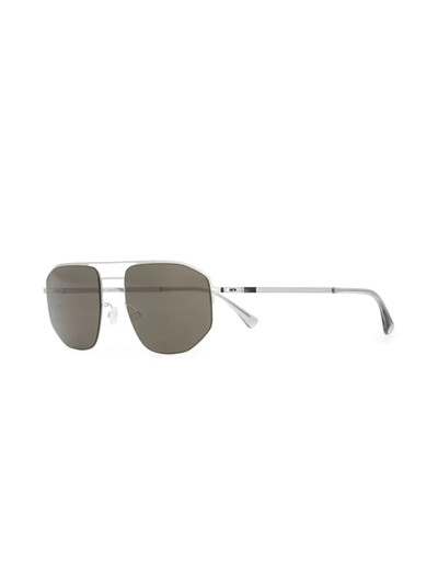 MYKITA x Maison Margiela pilot-frame sunglasses outlook