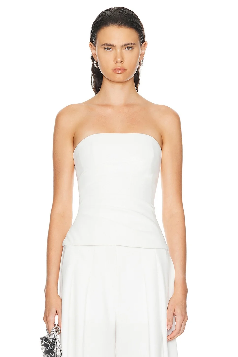Strapless Ruched Top - 1