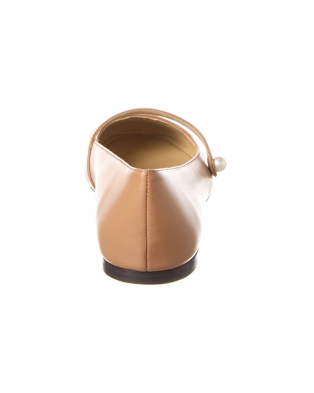 Jimmy Choo Elisa Leather & Patent Flat - 3