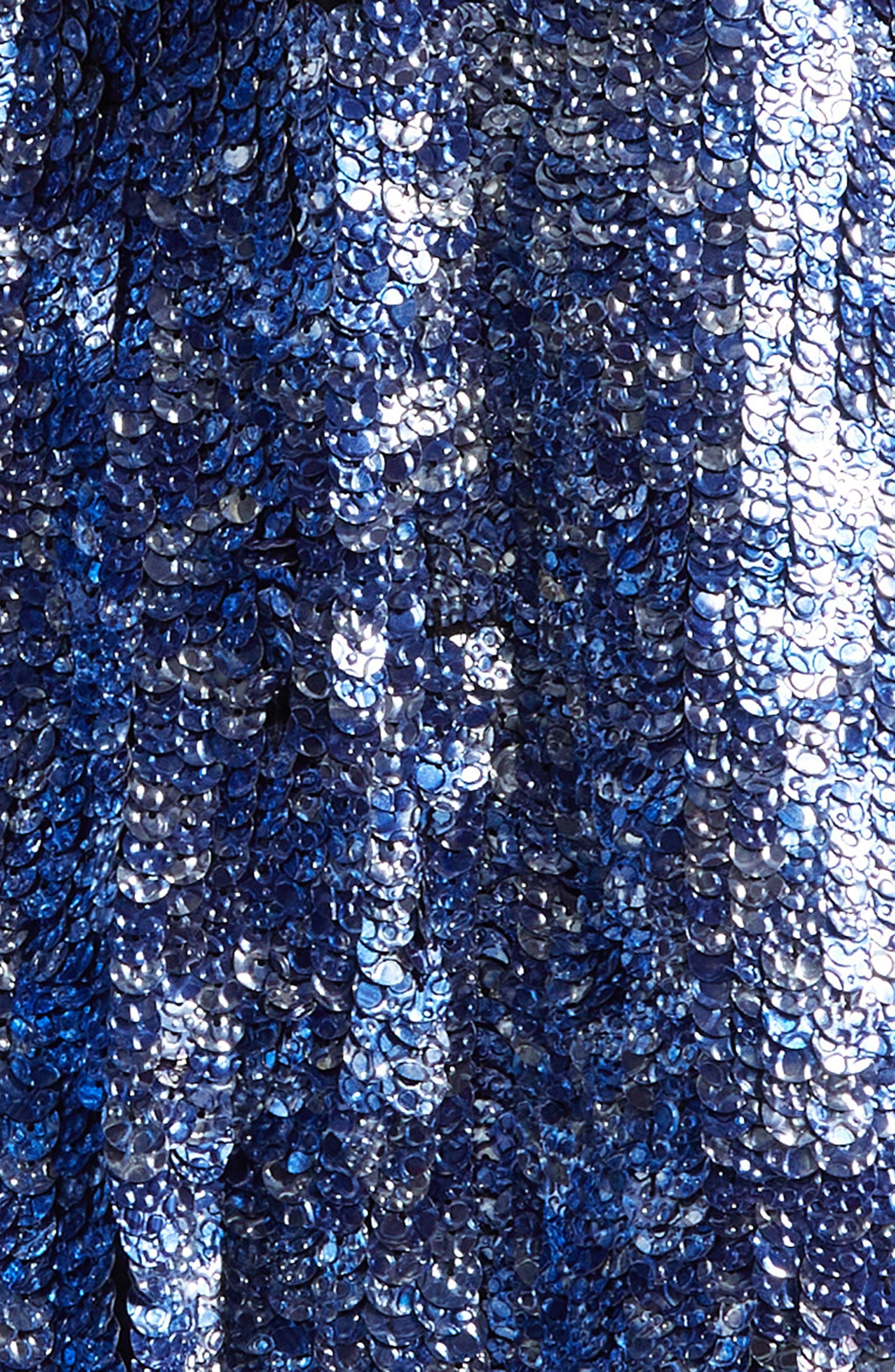 Dries Van Noten Embellished Cocoon Jacket in Blue at Nordstrom - 6