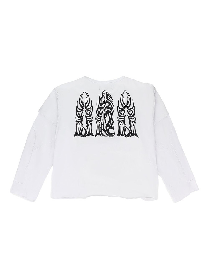 WHO DECIDES WAR Eye Winged T-shirt outlook