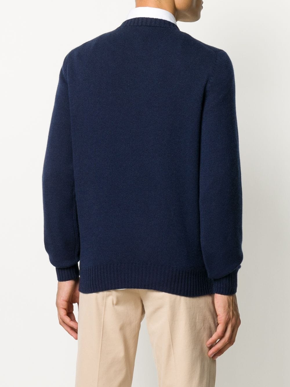 crewneck knit jumper - 4