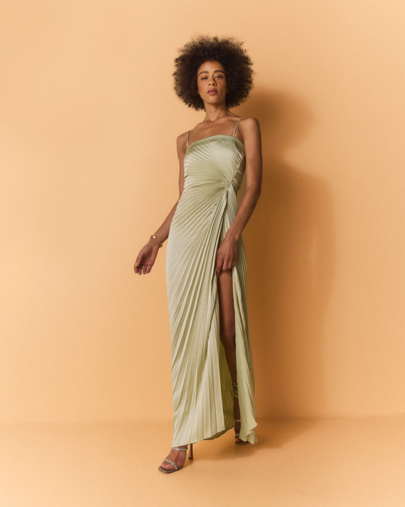 A.L.C. Layla Pleated Strapless Gown outlook