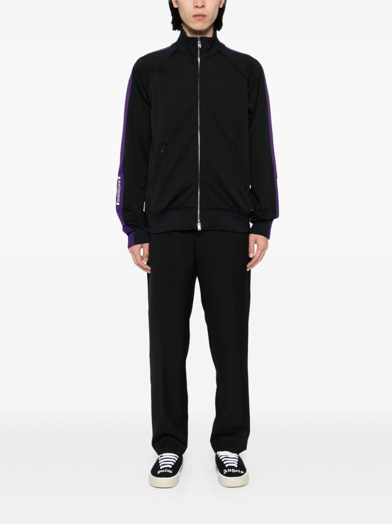 MASTERMIND WORLD logo-tape sport jacket outlook