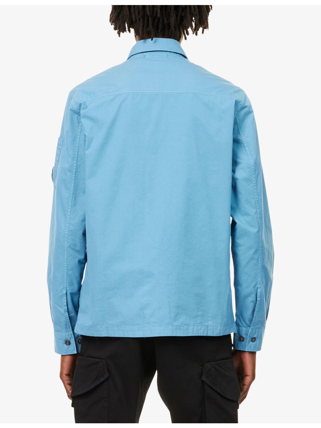 F-Zip Regular-Fit Cotton Overshirt - 4