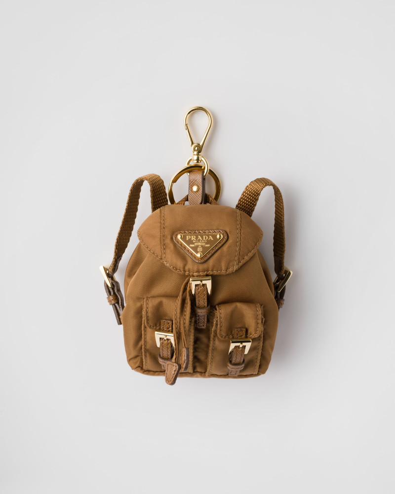Mini Icon Re-Nylon bag charm 1