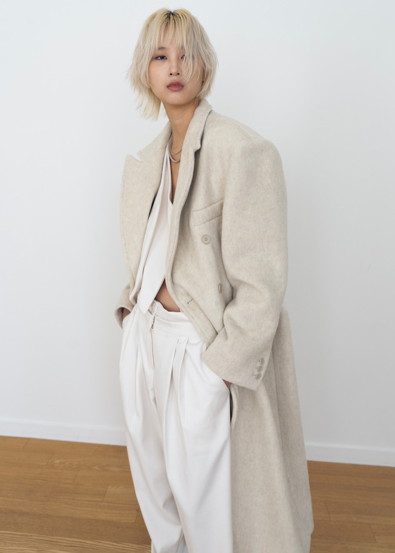 Jordan Wool Coat - Ivory 11