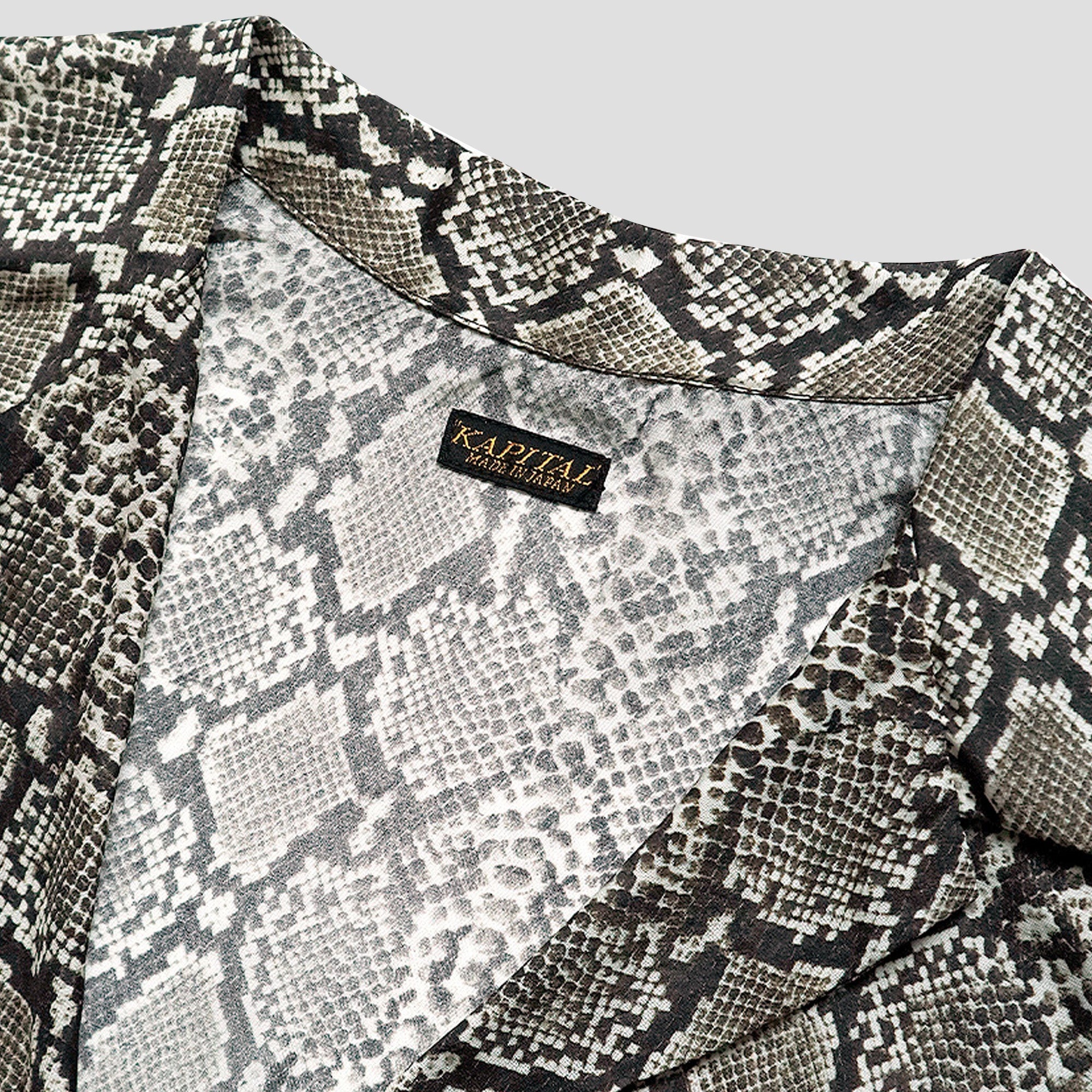 SILK/RAYON PYTHON NON-SLEEVE BOLERO - 3