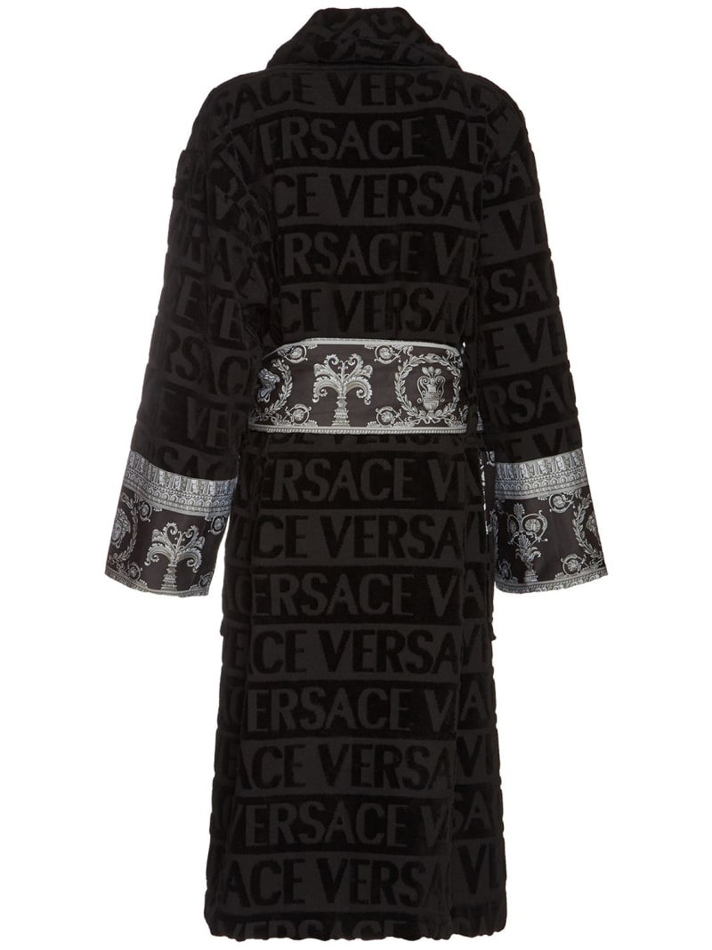 VERSACE Cotton bathrobe outlook