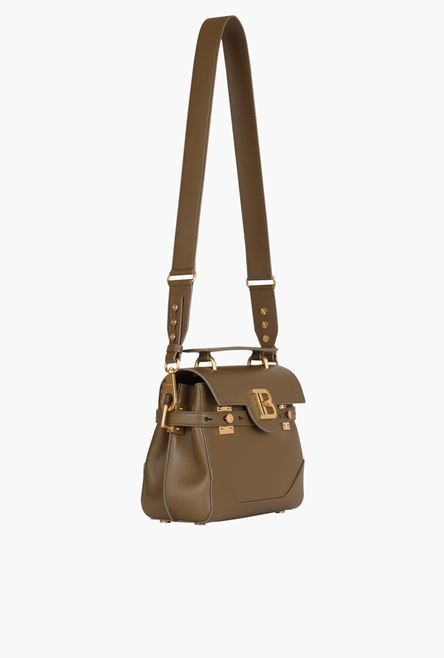 Khaki smooth leather B-Buzz 23 bag - 7