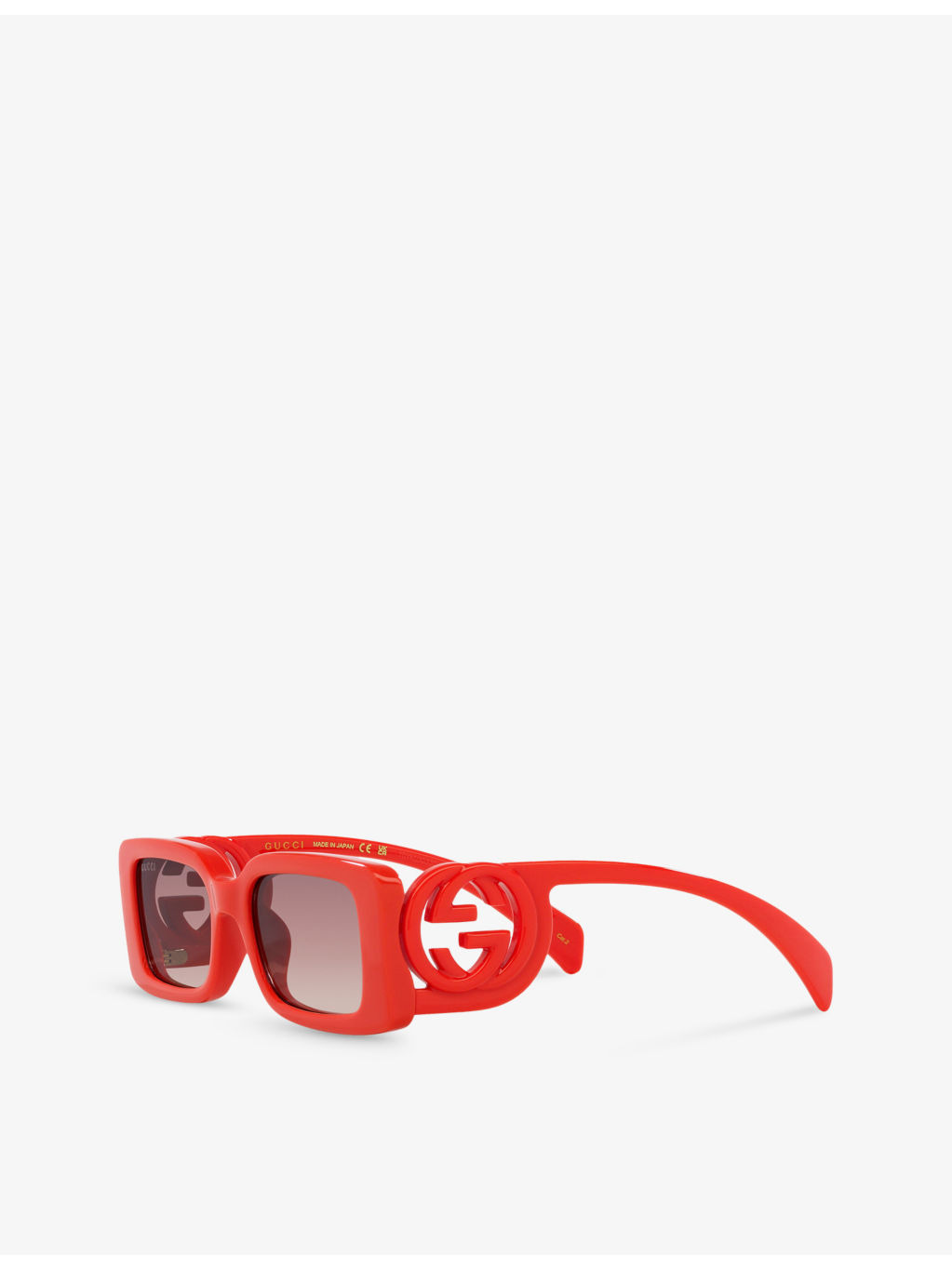 GG1325S rectangle-frame acetate sunglasses - 4
