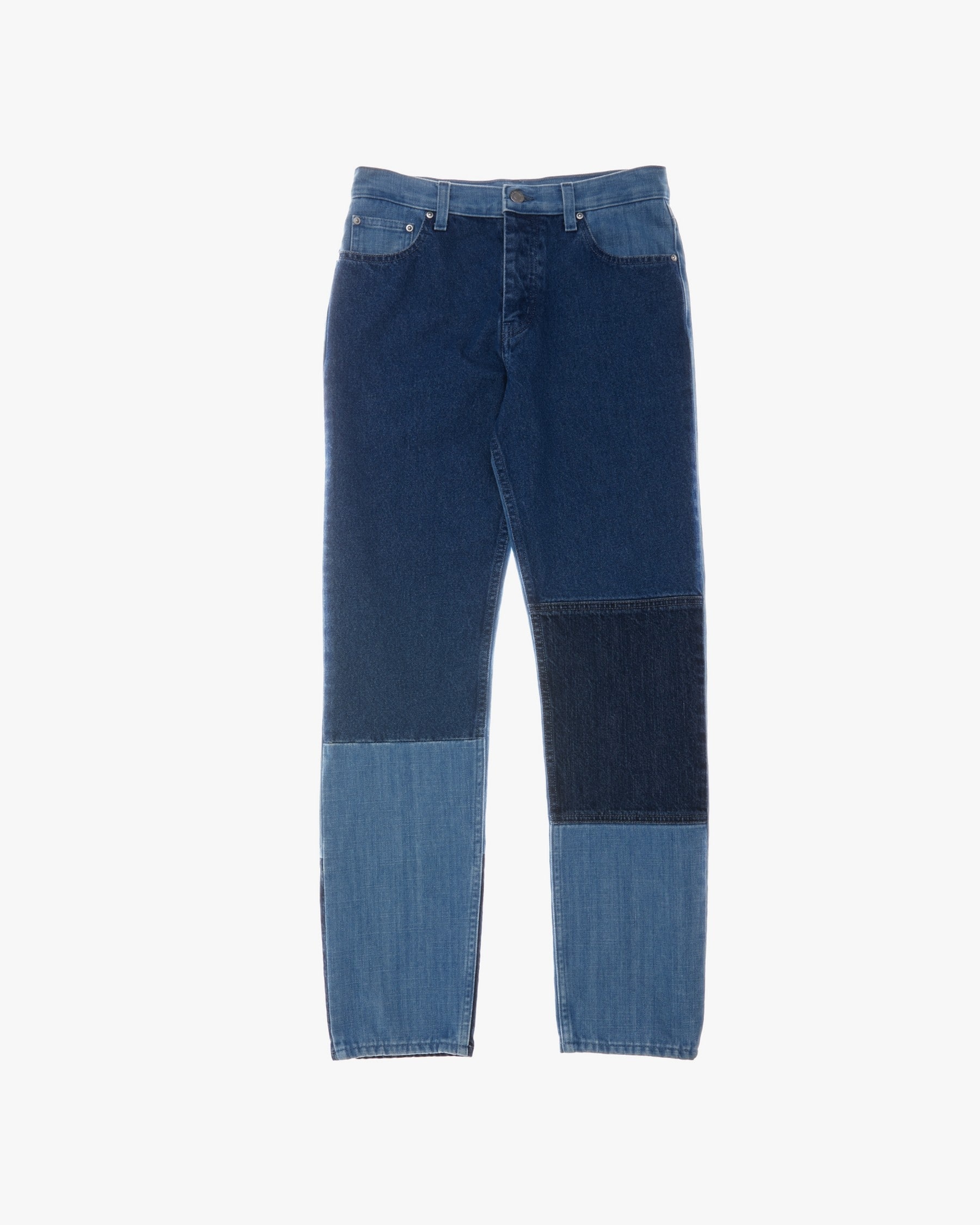 PIECED STRAIGHT PANT - 1
