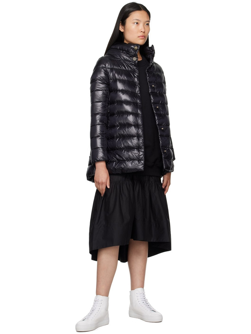 Herno Black Amelia Down Coat outlook
