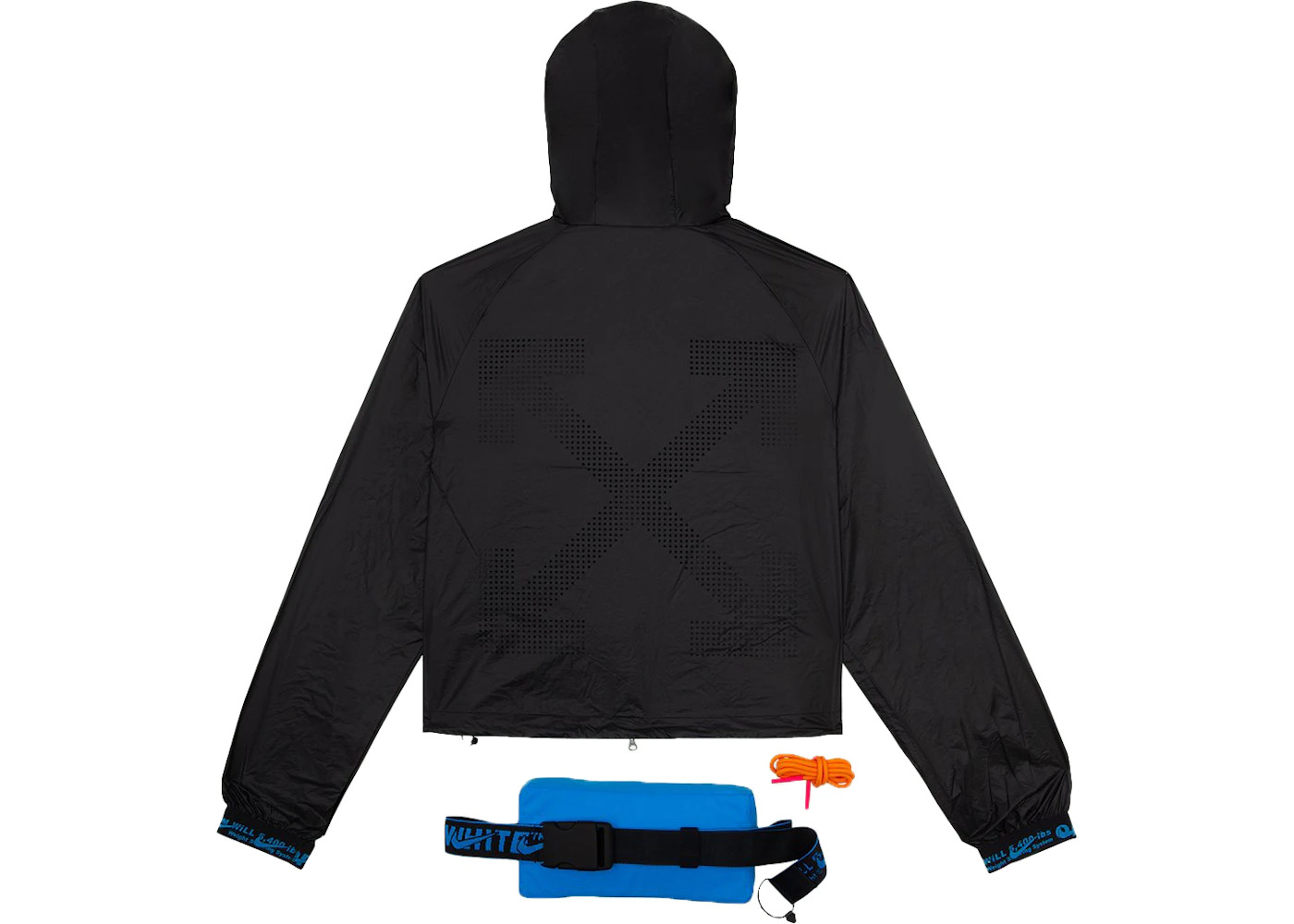 OFF-WHITE x Nike Women's Jacket Black/Blue - 2