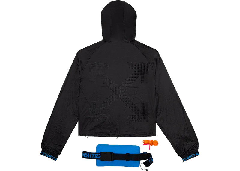 Off-White OFF-WHITE x Nike Women's Jacket Black/Blue outlook