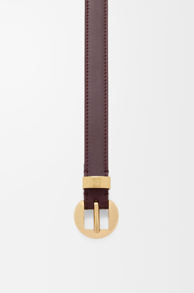 Loewe Pebble belt in smooth calfskin outlook