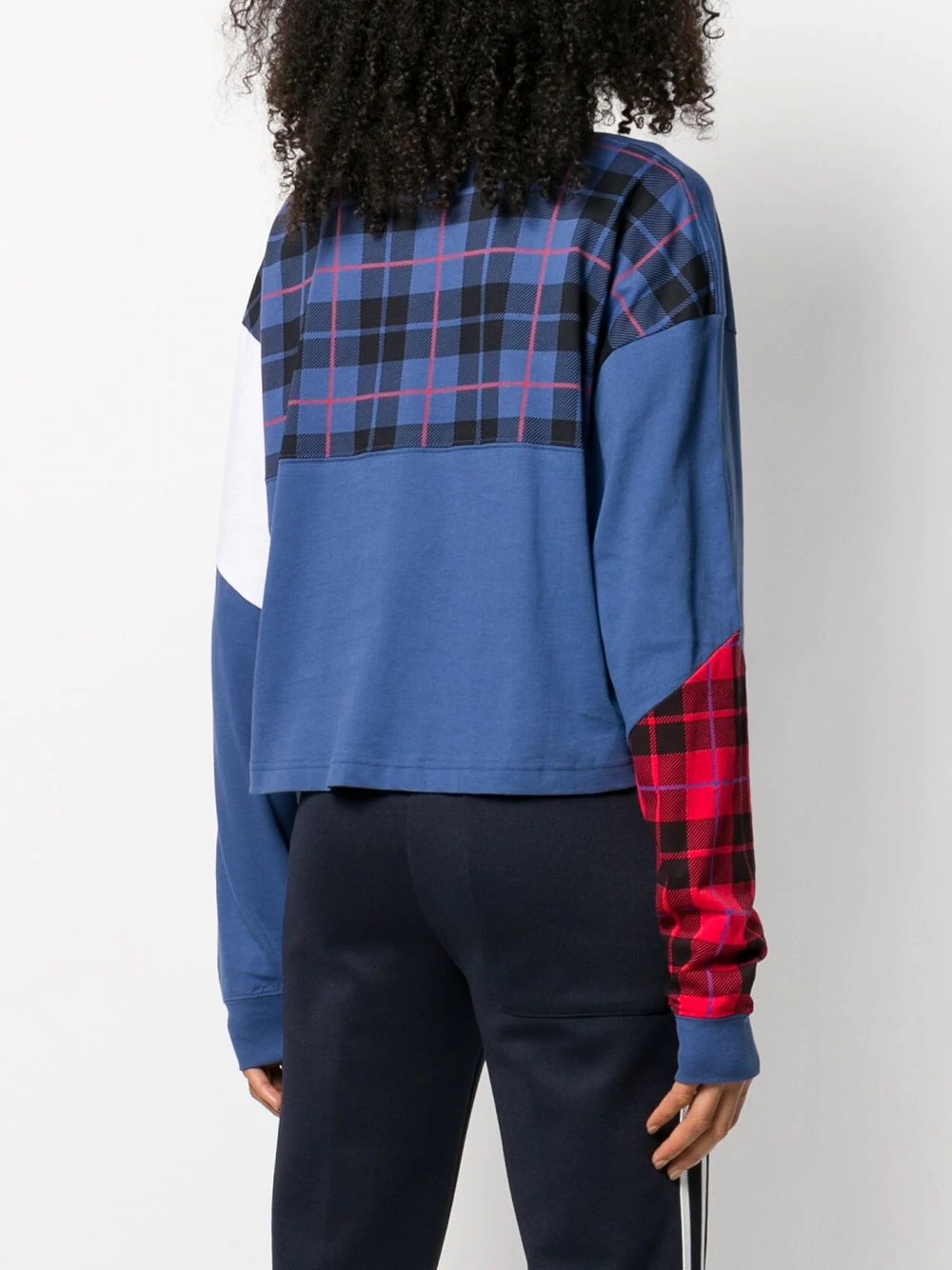 NSW plaid logo sweatshirt - 4