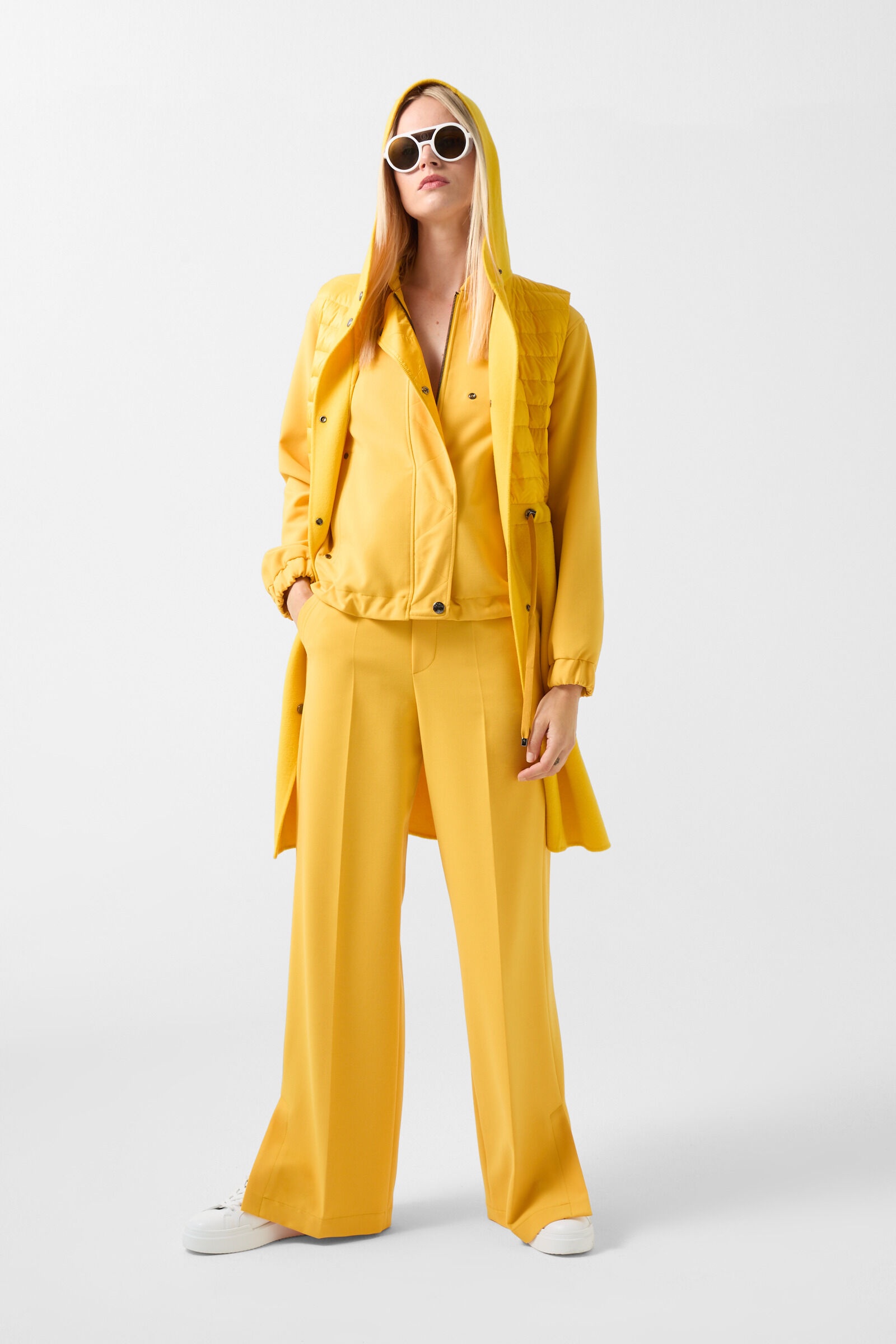 Carmen blouson in Mustard yellow - 8