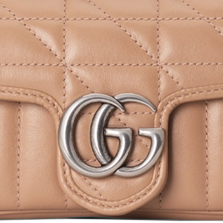 (WMNS) Gucci GG Marmont Super Mini Bag 'Camelia' 476433-DTD5N-2754 - 8