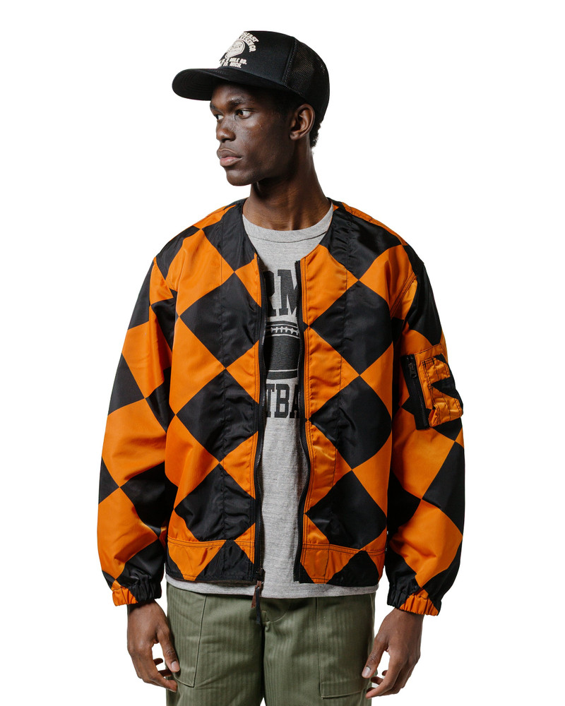 The Real McCoys MJ25008 Jacket, Linecrewman, Identifying, Type G-1 Orange/Black outlook