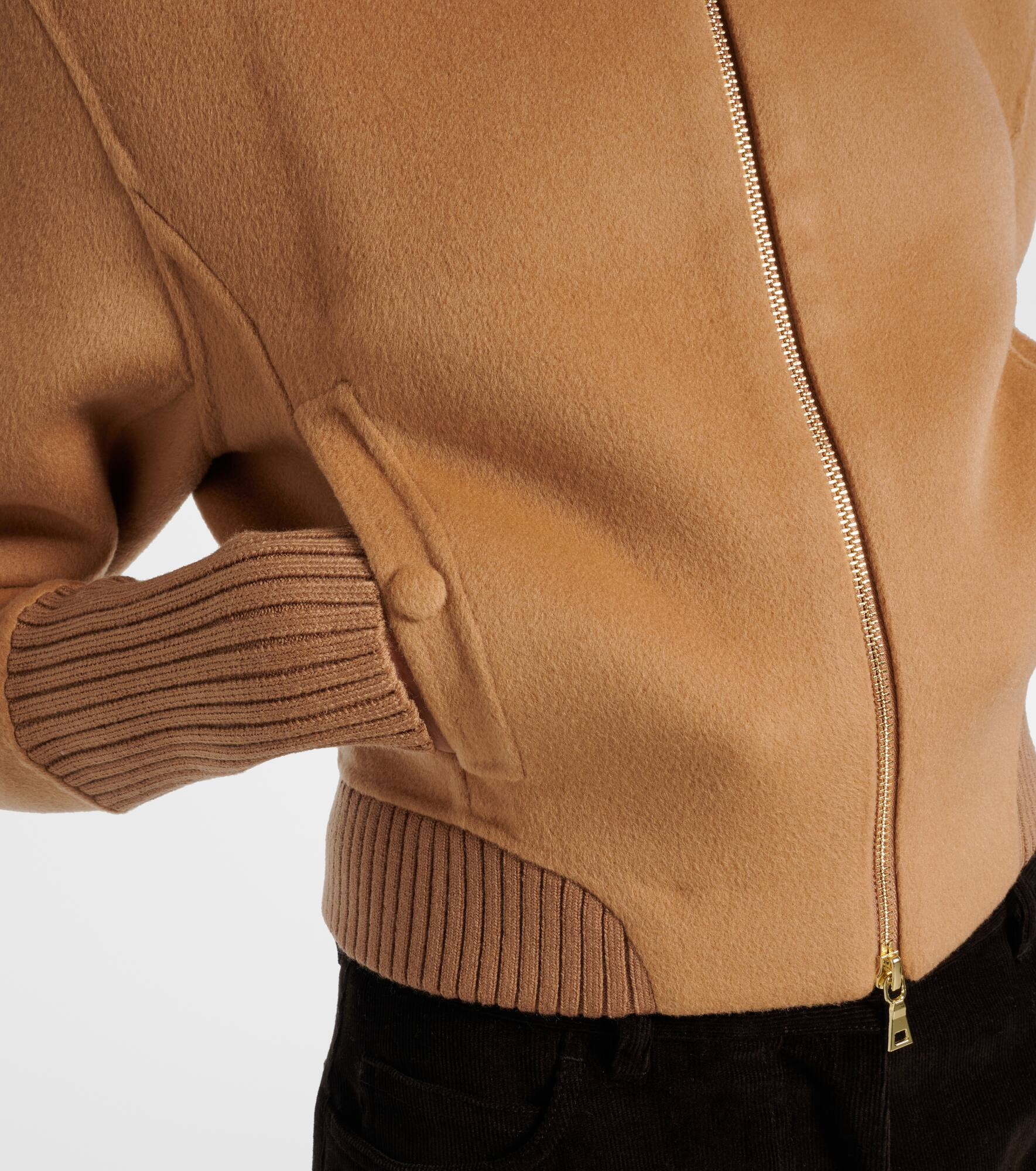 Wool and cashmere jacket - 5