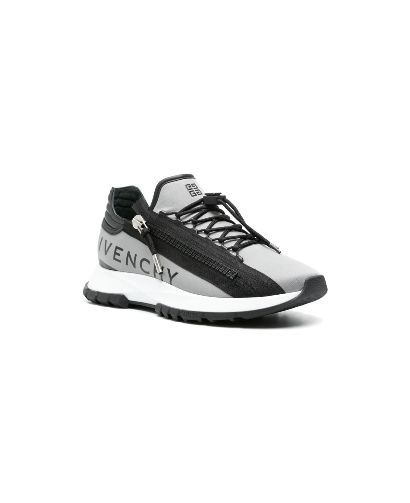 Specter Running Sneakers In Black 4g Nylon With Zip - 2