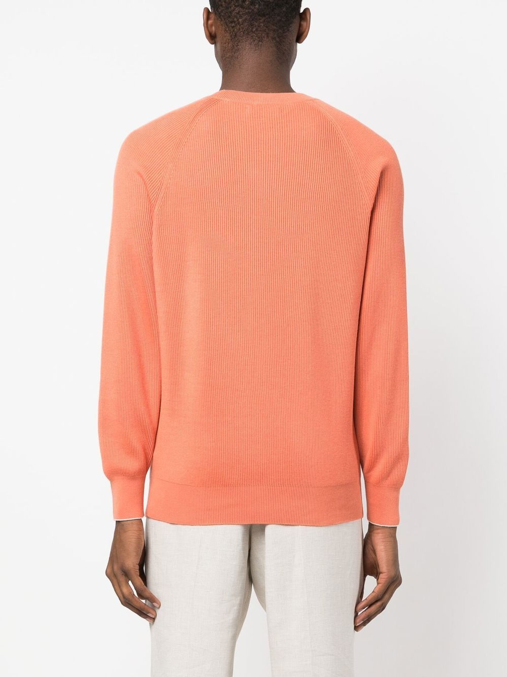 long-sleeve knitted jumper - 4