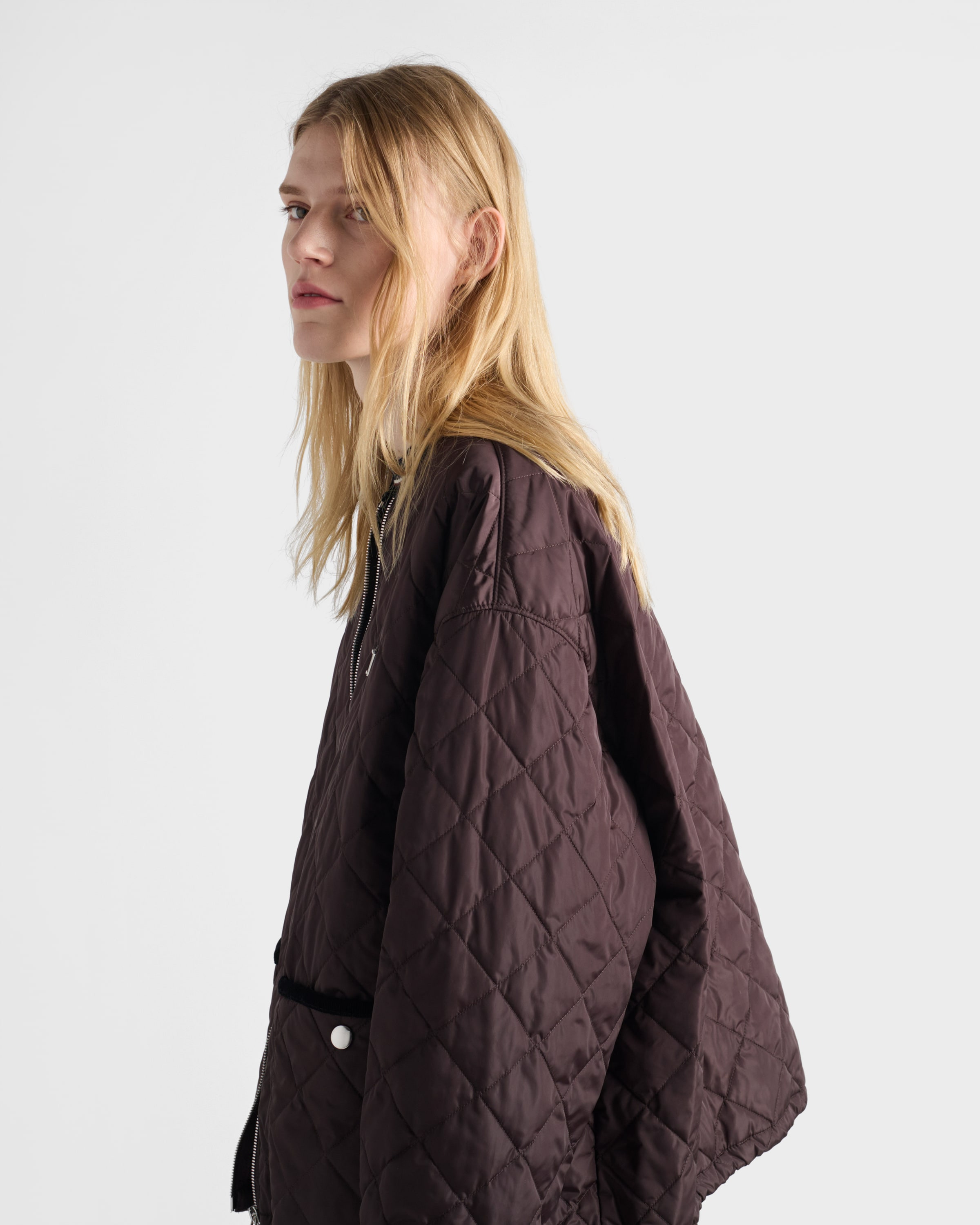 Quilted light Re-Nylon jacket - 3