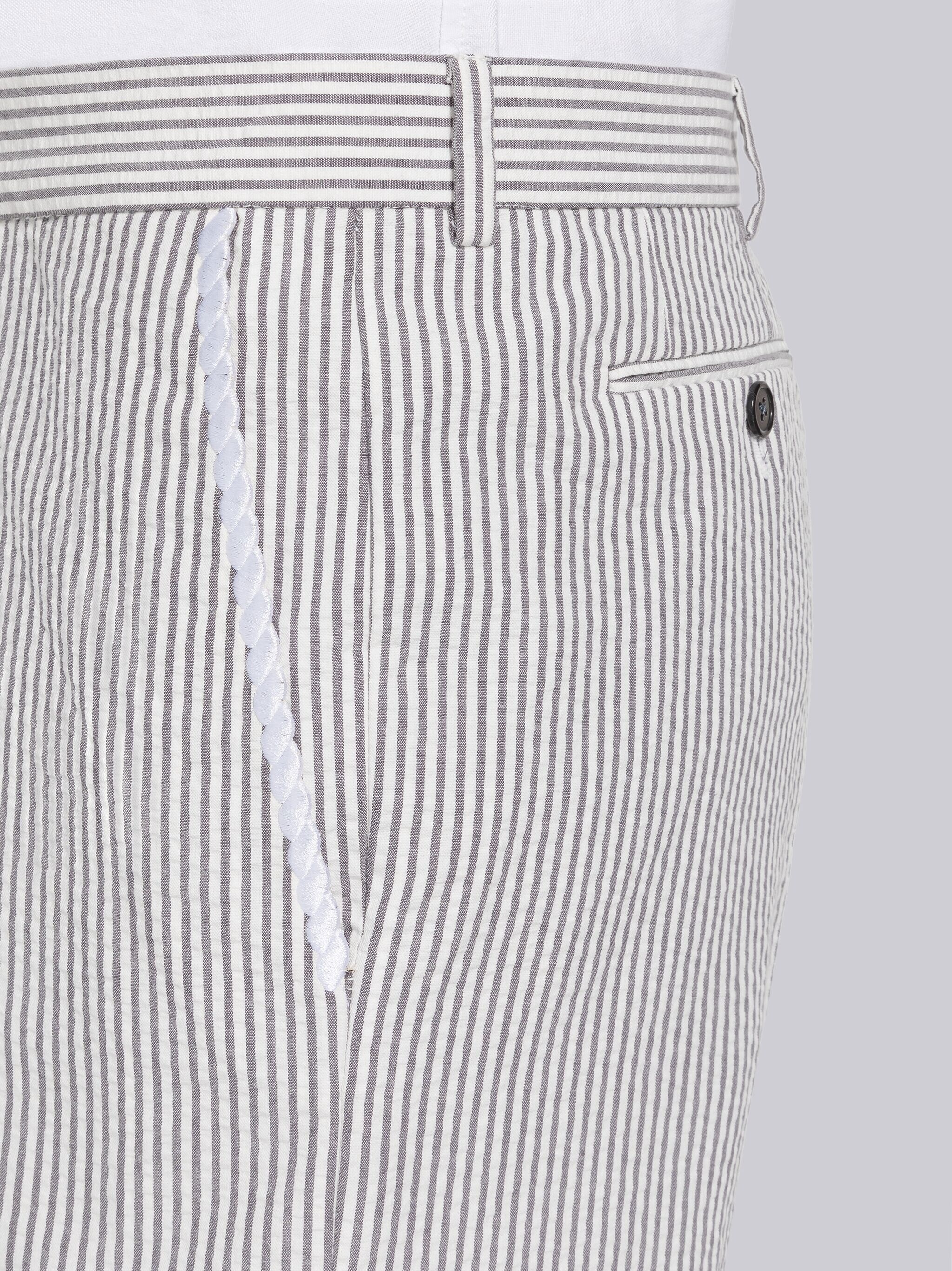 Rope Edge Anchor Low Rise Sack Trouser - 5