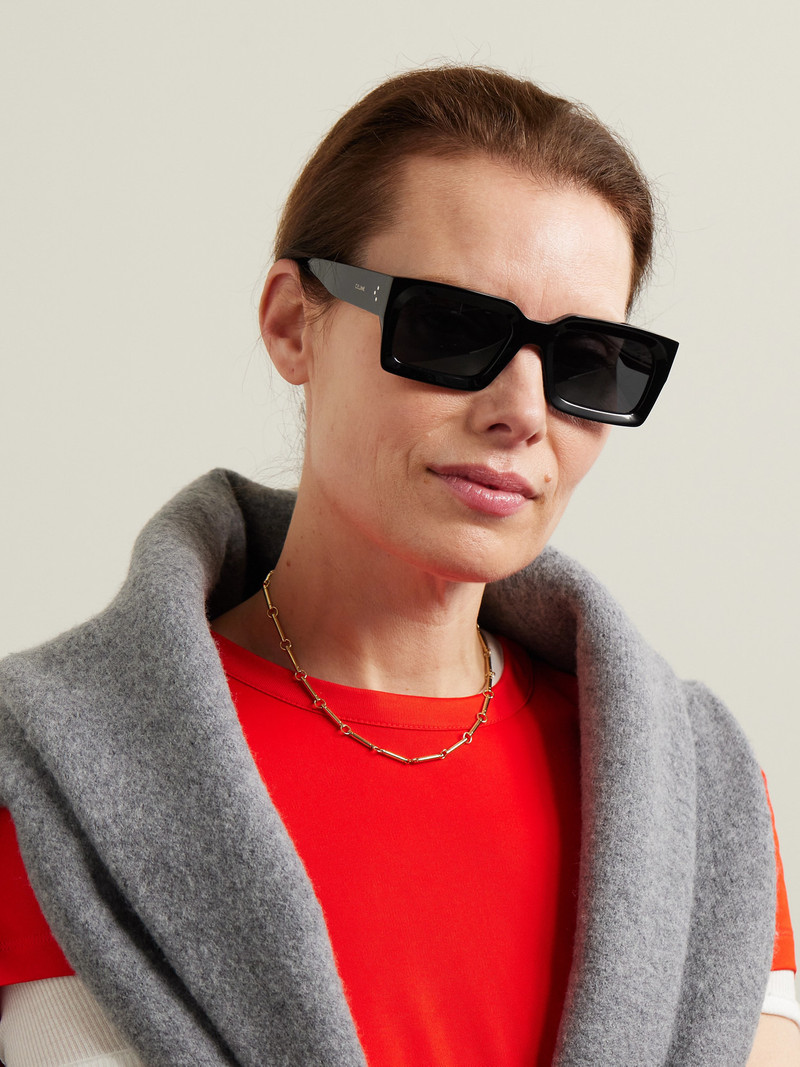 CELINE Bold Square-frame Acetate Sunglasses outlook