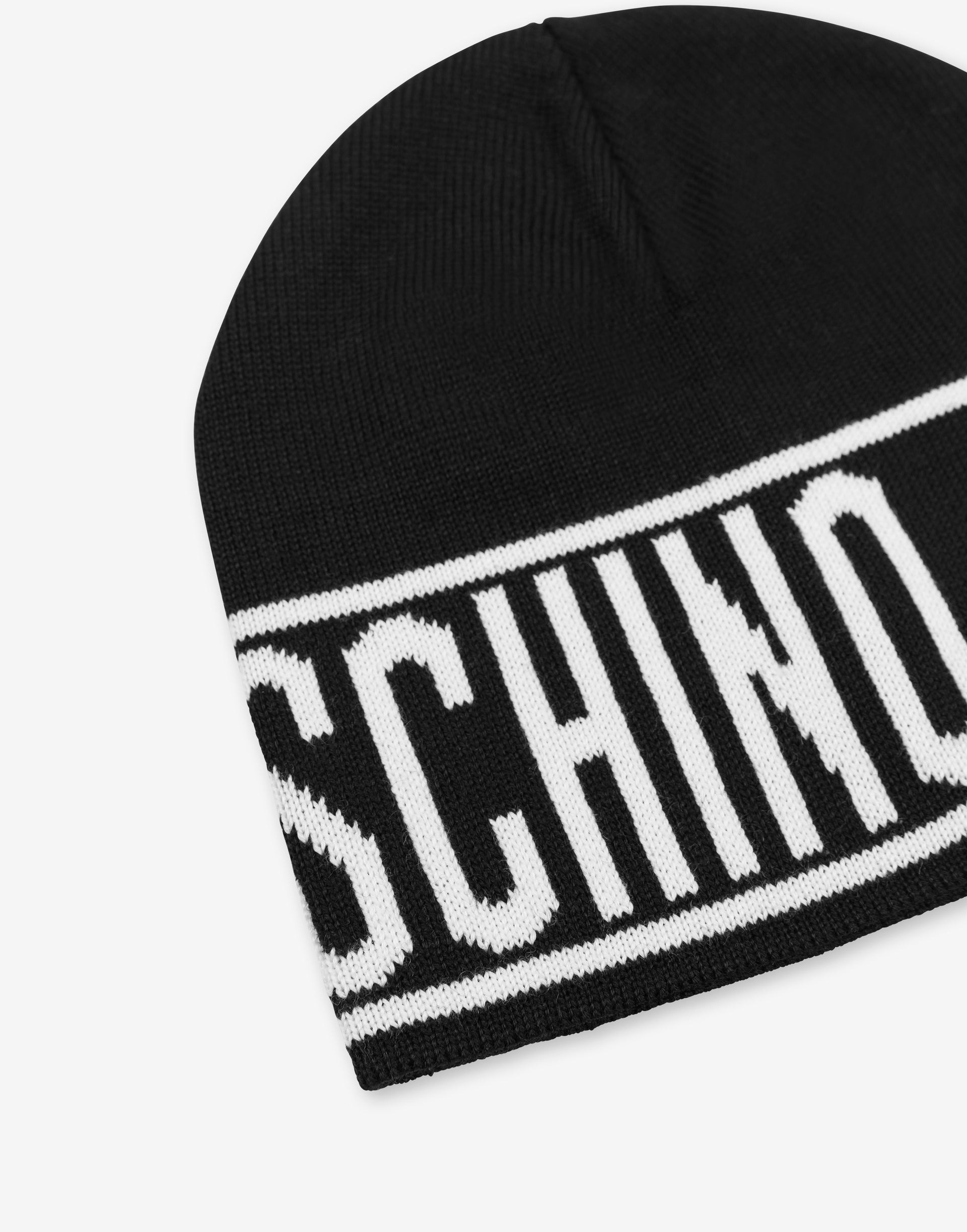 MOSCHINO MILANO KNIT HAT - 2
