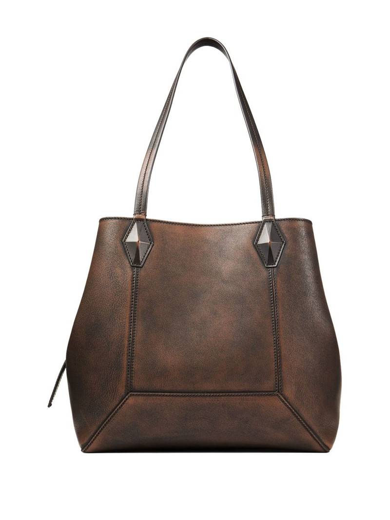JIMMY CHOO medium Diamond leather shoulder bag outlook