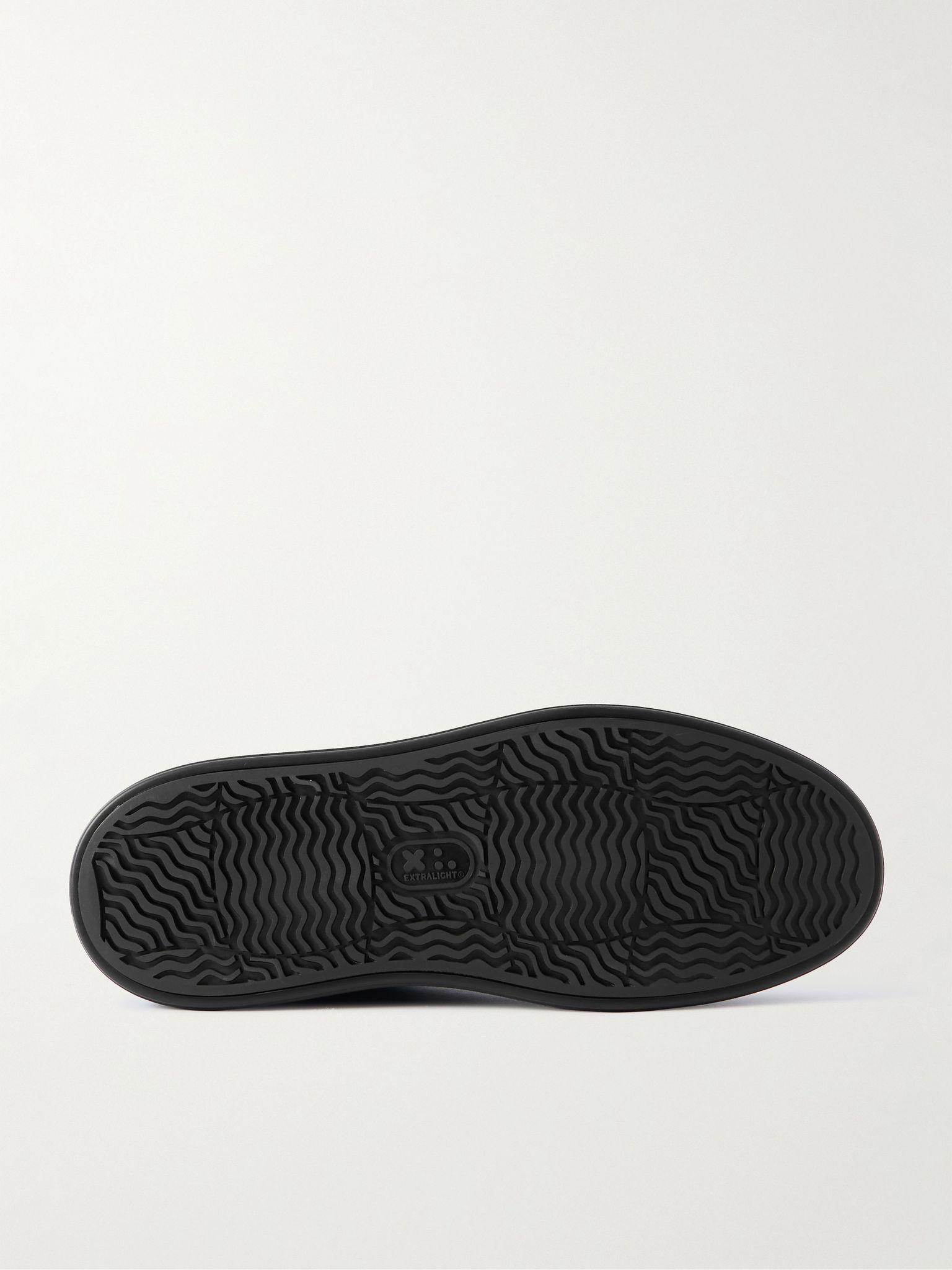 Sequel 001 Full-Grain Leather Sneakers Black - 3