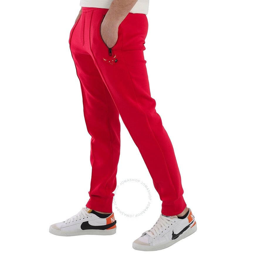 Emporio Armani Men's Red Cotton Sweatpants - 2