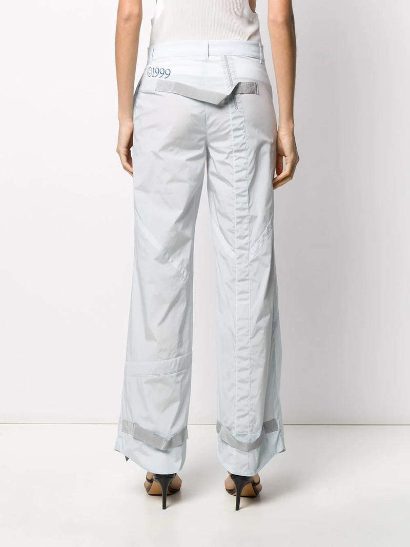 panelled palazzo pants 4